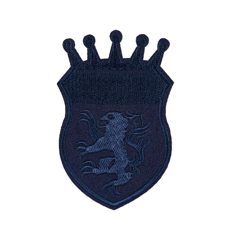 刺绣布贴补丁贴英伦徽章衣服肩臂章牛仔裤书包diy装饰修补洞贴布