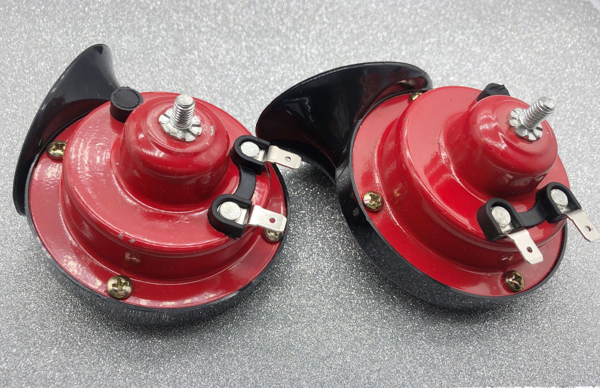 车载蜗牛喇叭 汽车喇叭鸣笛蜗牛喇叭12v 超响对装