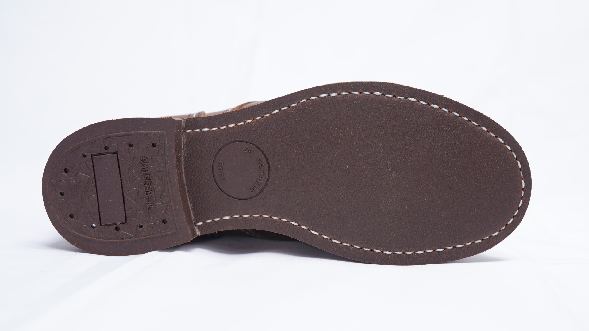 高配中底red固特异8111工装鞋工装靴子wing手工马丁靴复古短靴男