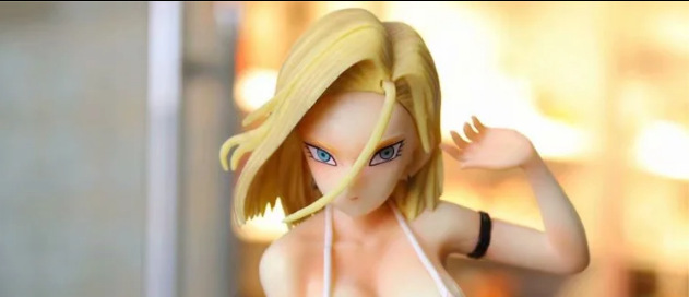 2020新款 人造人间 泳装人造人 18号 ver.站姿 盒装手办模型