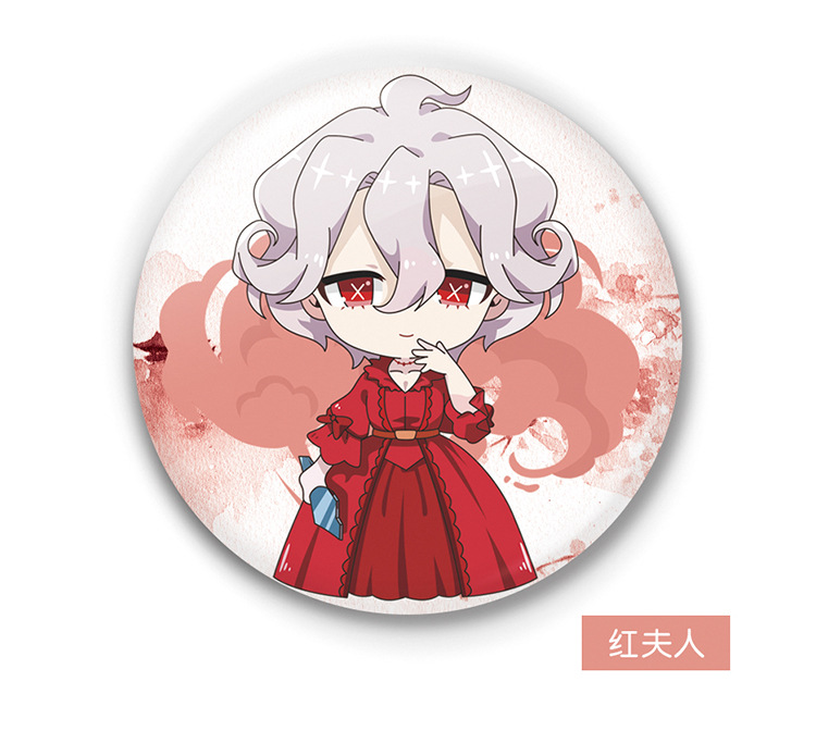 漫韵 第五人格吧唧 医生 佣兵 宿伞 个性创意学生纪念章 动漫周边