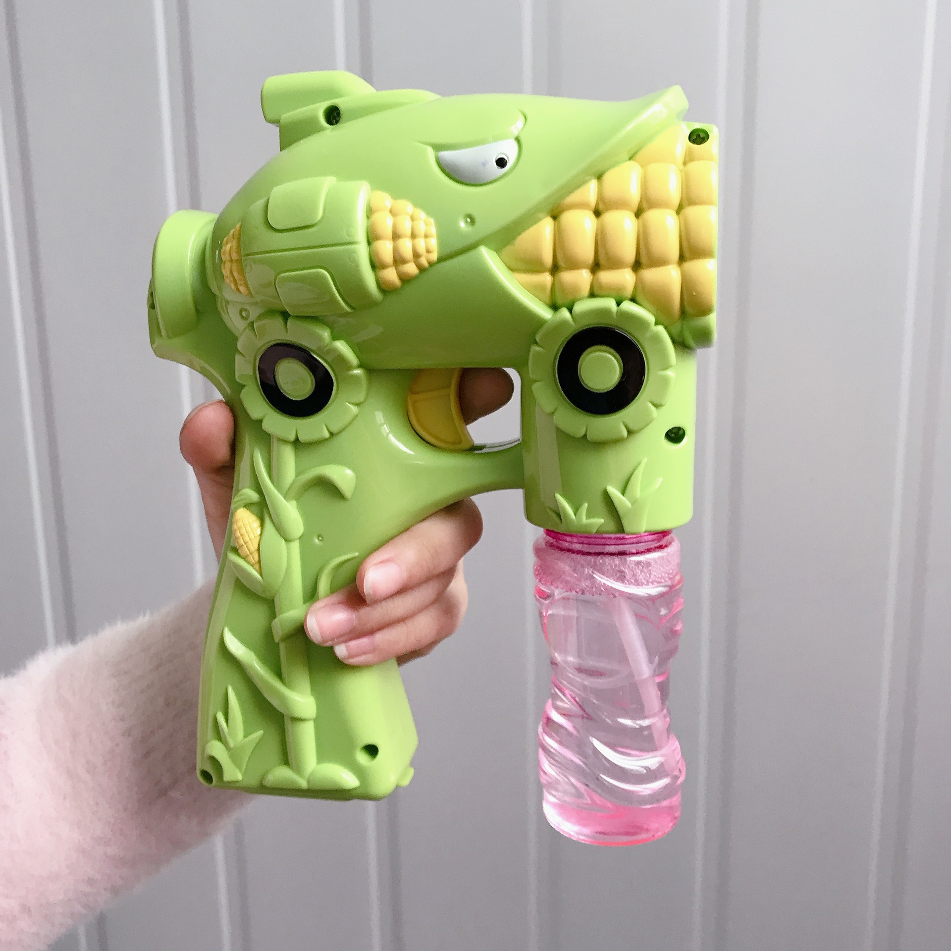 抖音爆款植物儿童小猪泡泡机玩具 大战僵尸泡泡枪 不漏水泡泡相机