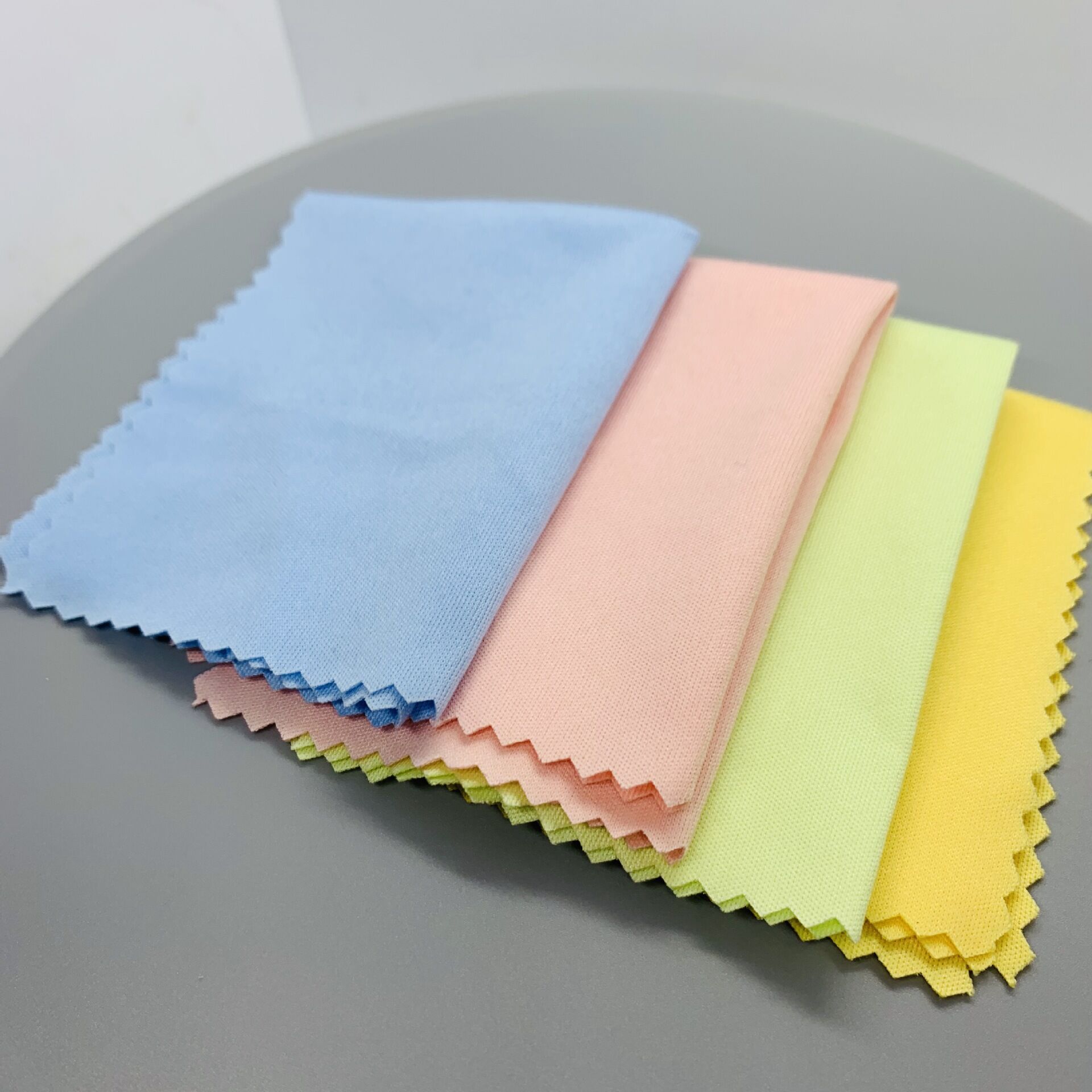 吉他擦琴布 绒面布超细纤维材质 混色吉他清洁布乐器配件厂家直销