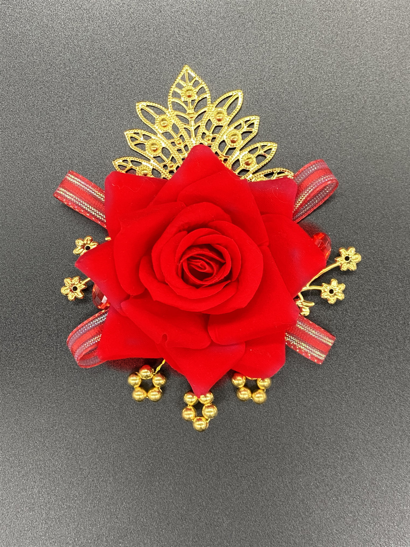 厂家直销玫瑰胸花仿真结婚胸花结婚用品高档新郎新娘结婚胸花婚礼