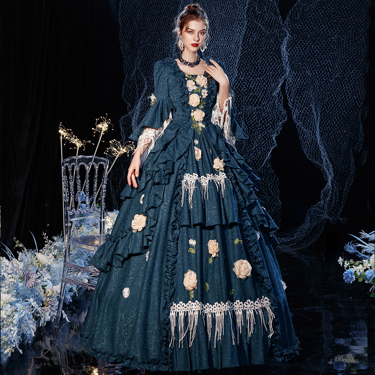 法国年会晚礼服