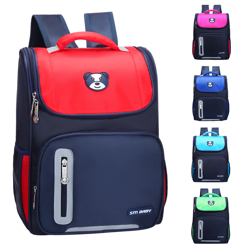 Primary School Children's Schoolbag Printing Wholesale Men's and Women's 6-12 Years Old Backpack Astronaut Bag Waterproof Factory Direct Sales