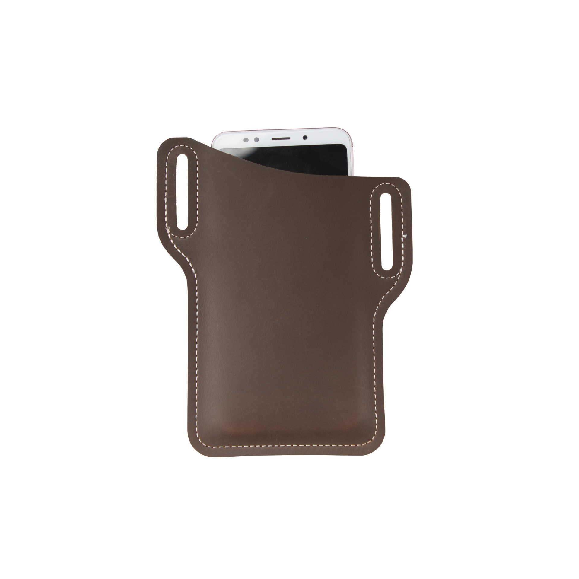 个厂家供应wish亚马逊爆款复工真皮风马系列男士皮带手机袋保护套￥18