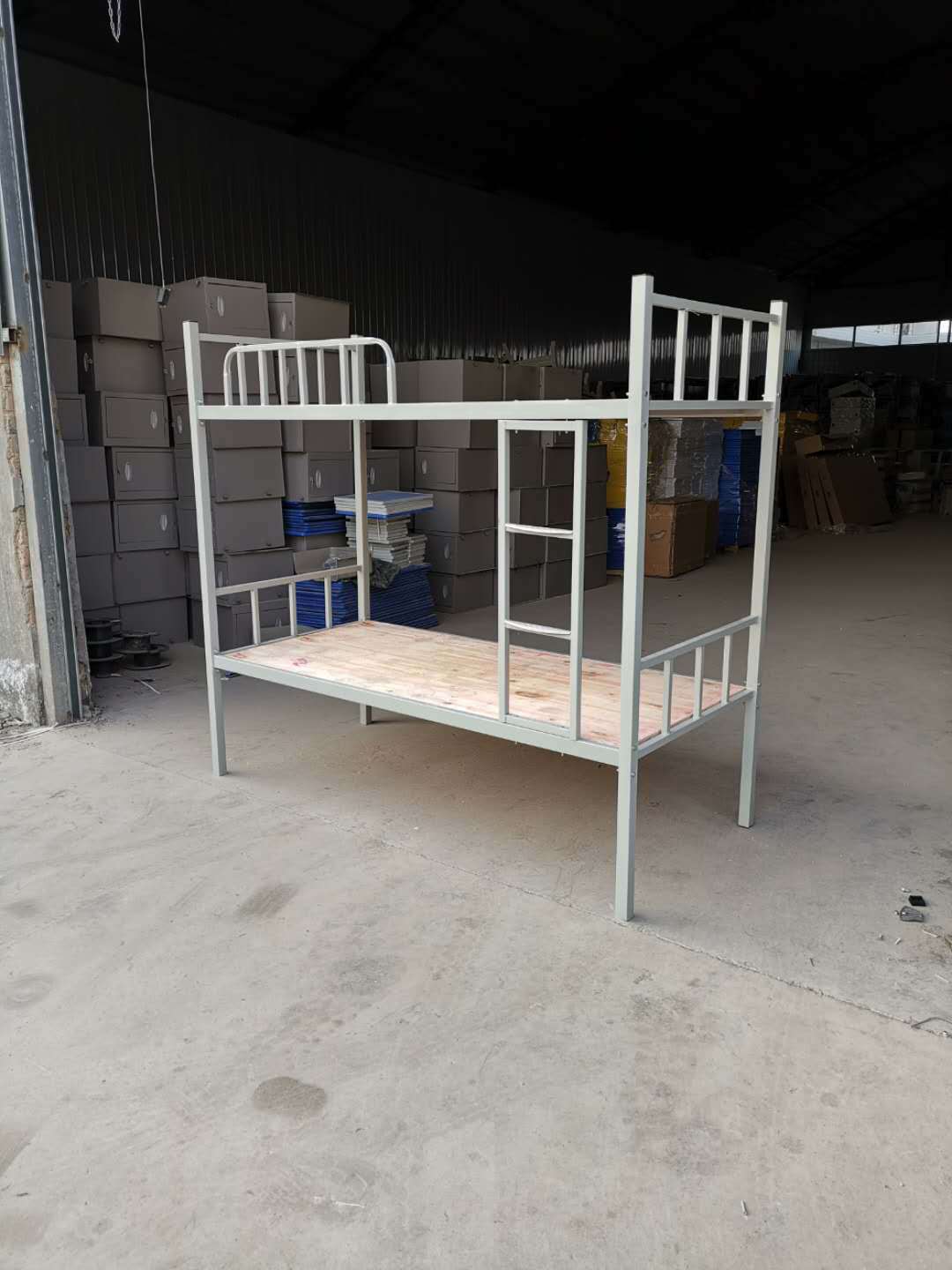 河南厂家批发学生上下床 员工宿舍上下铺职工宿舍高低床 双层铁床