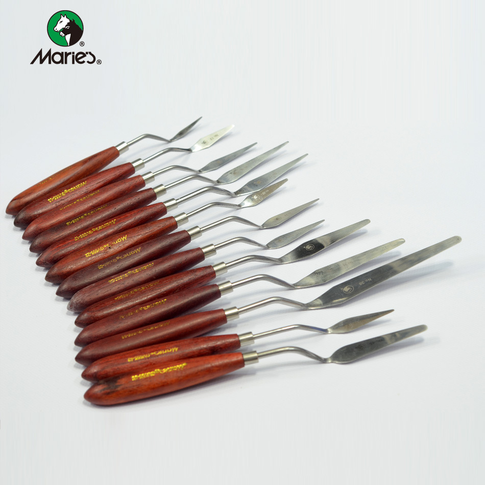 马利gv555单支油画刀油画刮刀颜料刀弹性调色刀多规格