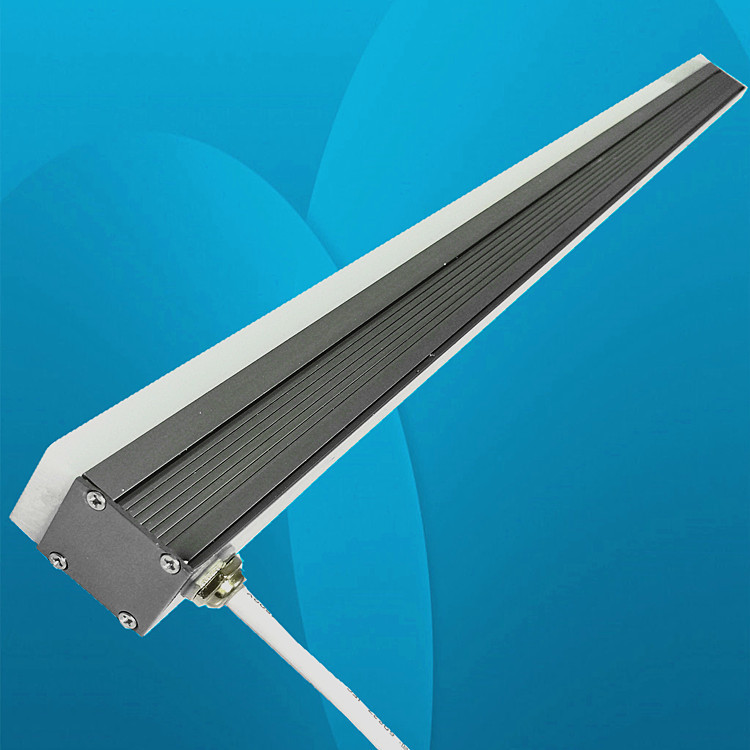 定制加工led亚克力线条灯90直角轮廓线条灯户外线性灯批发12w