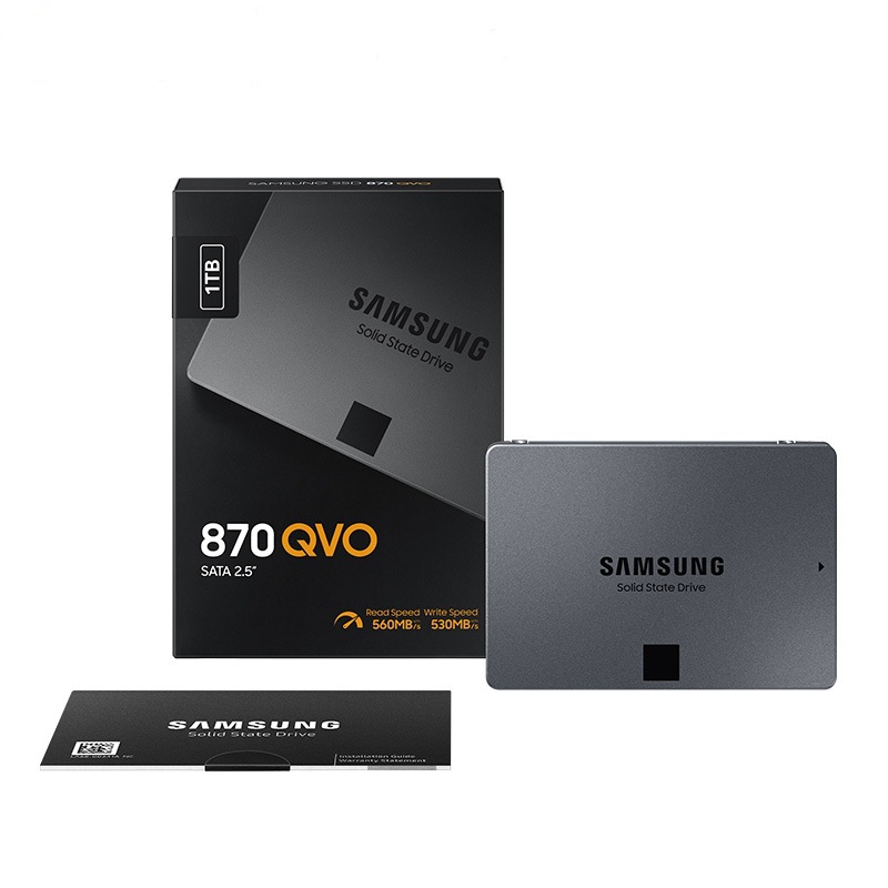 三星(samsung)870qvo系列2.5英寸 sata3 笔记本ssd固态硬盘新品