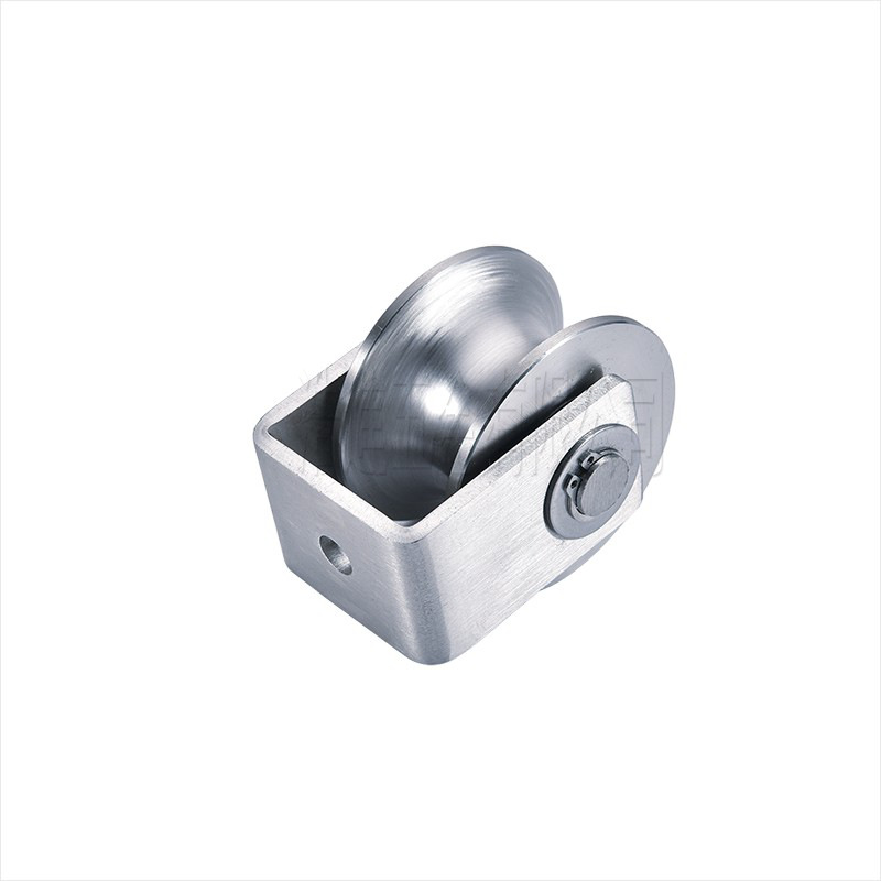 正品304不锈钢轨道轮201不锈钢滑轮h型v型u型t型不锈钢轮