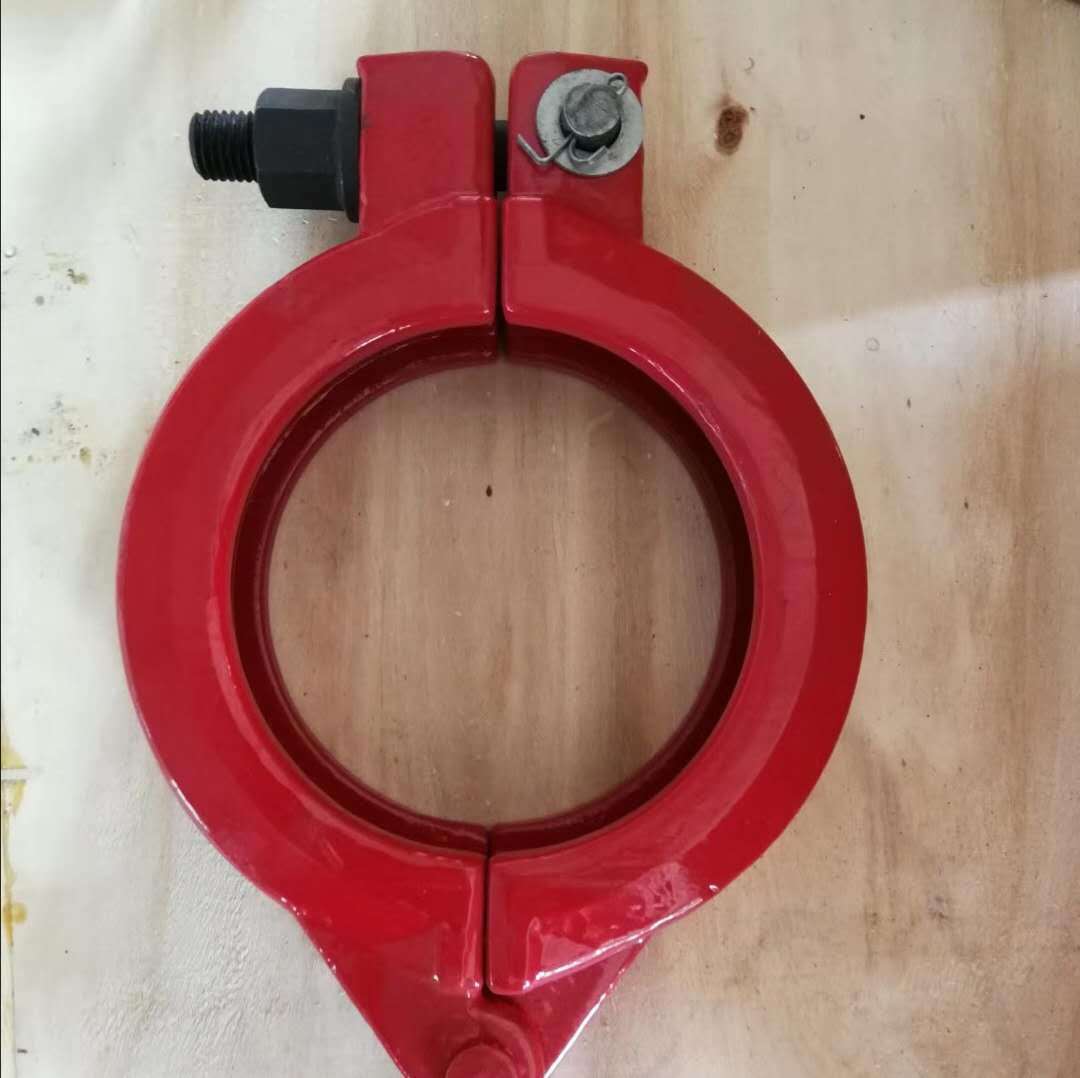 厂家直销锻造烤漆管卡 出口型快速管卡镀锌高低压混凝土管卡定制