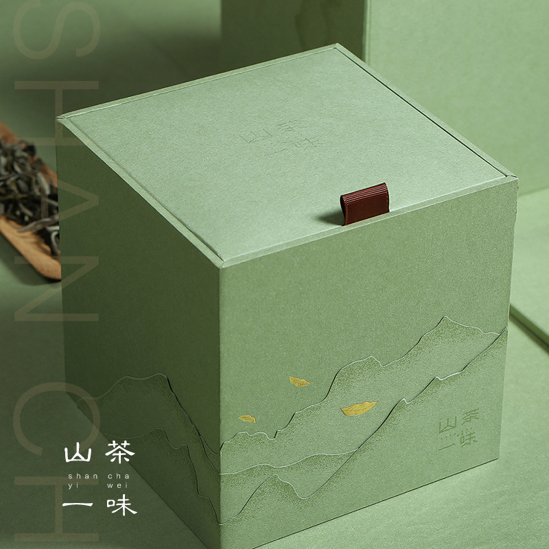 白毫银针寿眉散茶半斤装茶叶包装福鼎白茶白牡丹包装盒空礼盒中秋