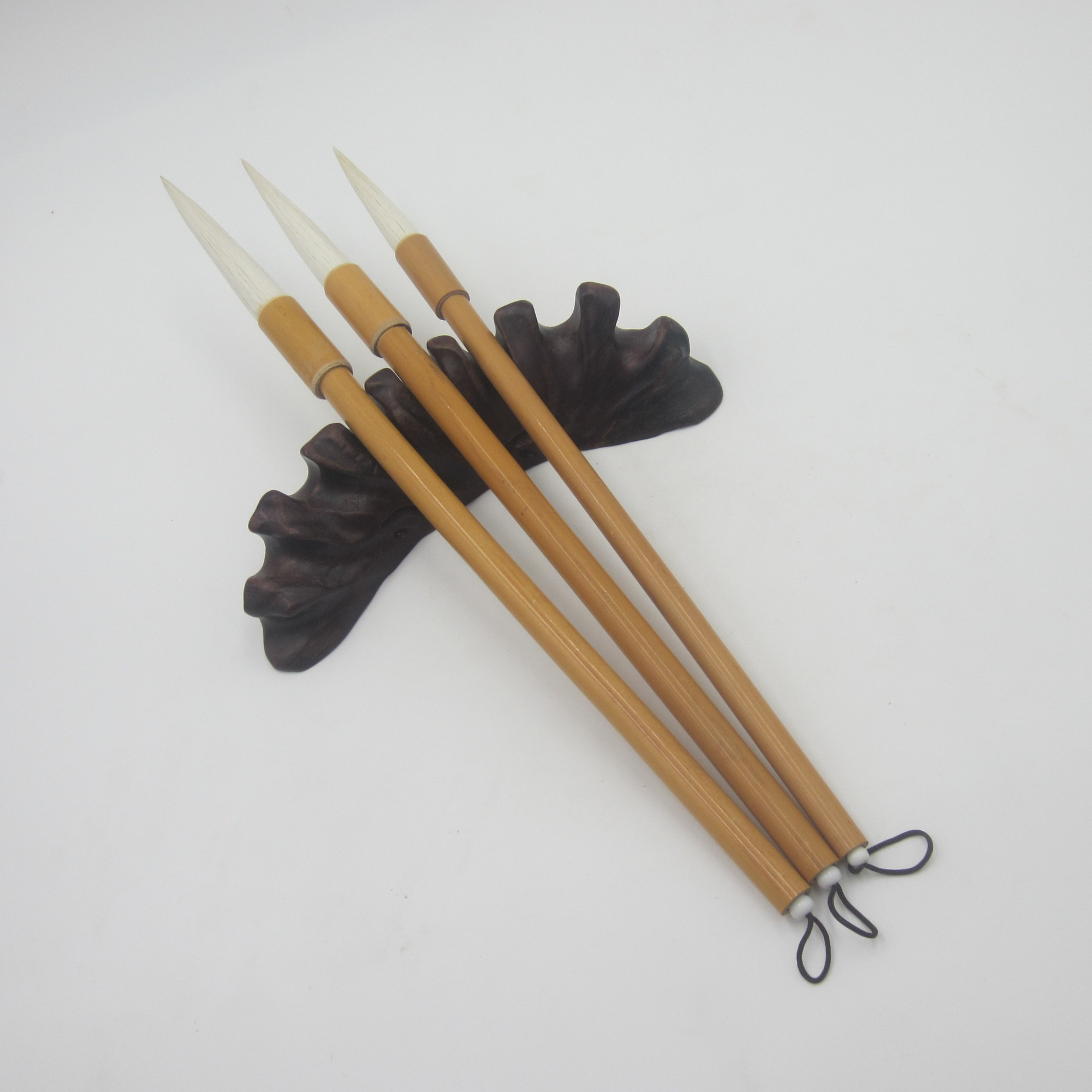 厂家直供劲羊长峰毛笔羊毫兼毫大中小书写书画行草