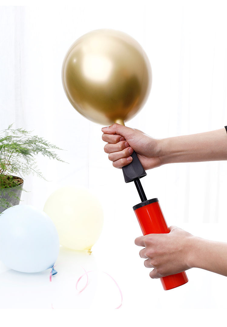 气球手推脚踩打气筒充气筒乳胶气球铝膜气球婚庆节庆生日装饰气筒