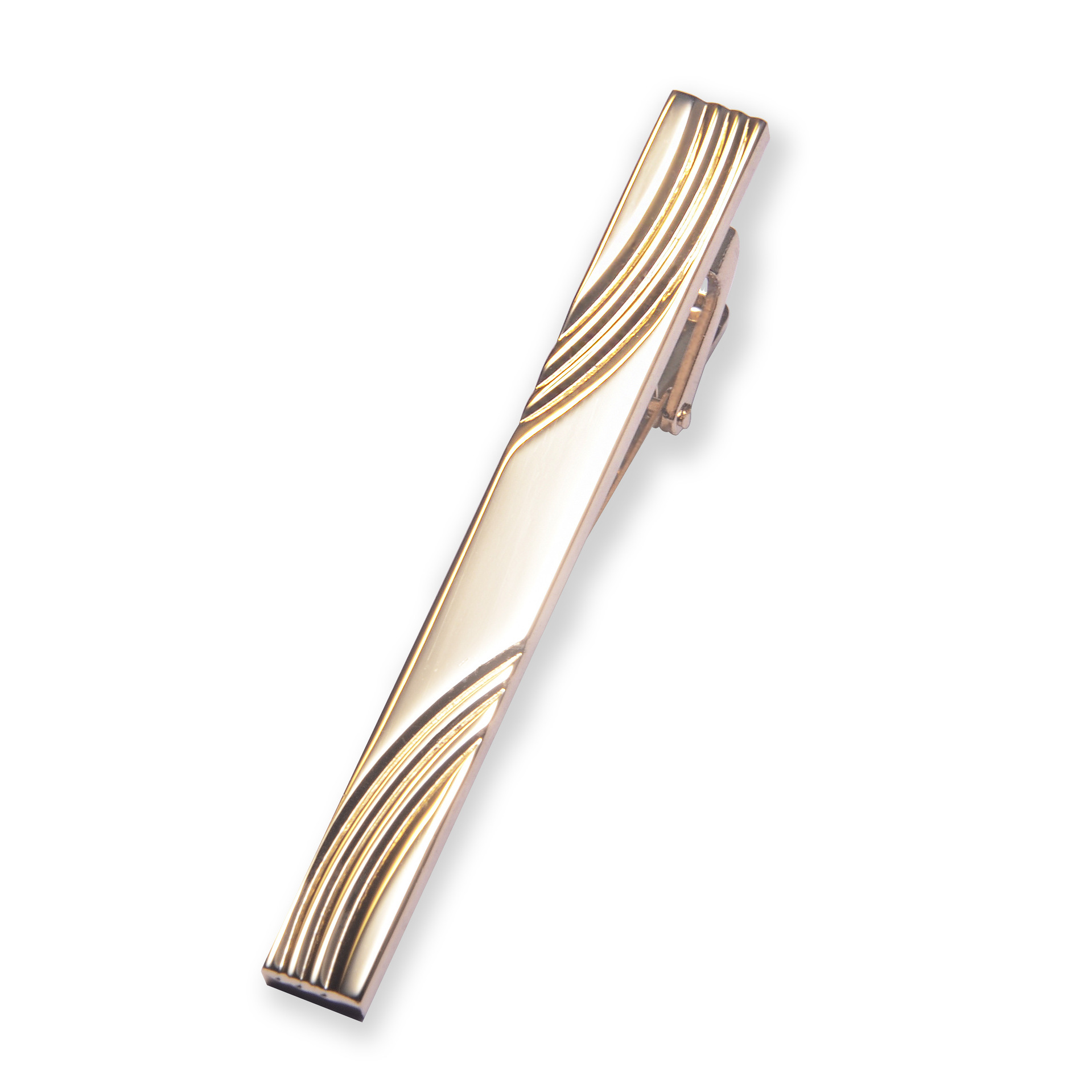 领带夹商务套装男士银色金色铜不锈钢定制logo亚马逊结婚jovan