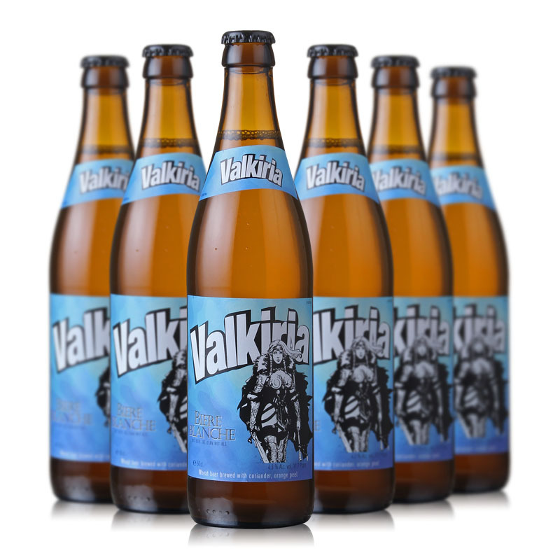 波兰 女武神小麦白啤酒 精酿啤酒valkiria 500ml 15瓶整箱