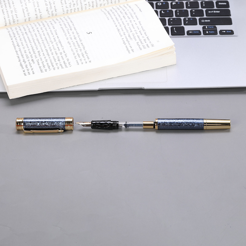 Office Stationery in Stock Wholesale Signature Pen Metal Roller Ball Pen Size Pointed Business Signature Pen