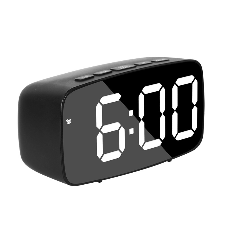 Factory Direct Sales LED Electronic Alarm Clock Simple Style Clock Battery Plug-in Dual-Use Clock Yida Time 0712