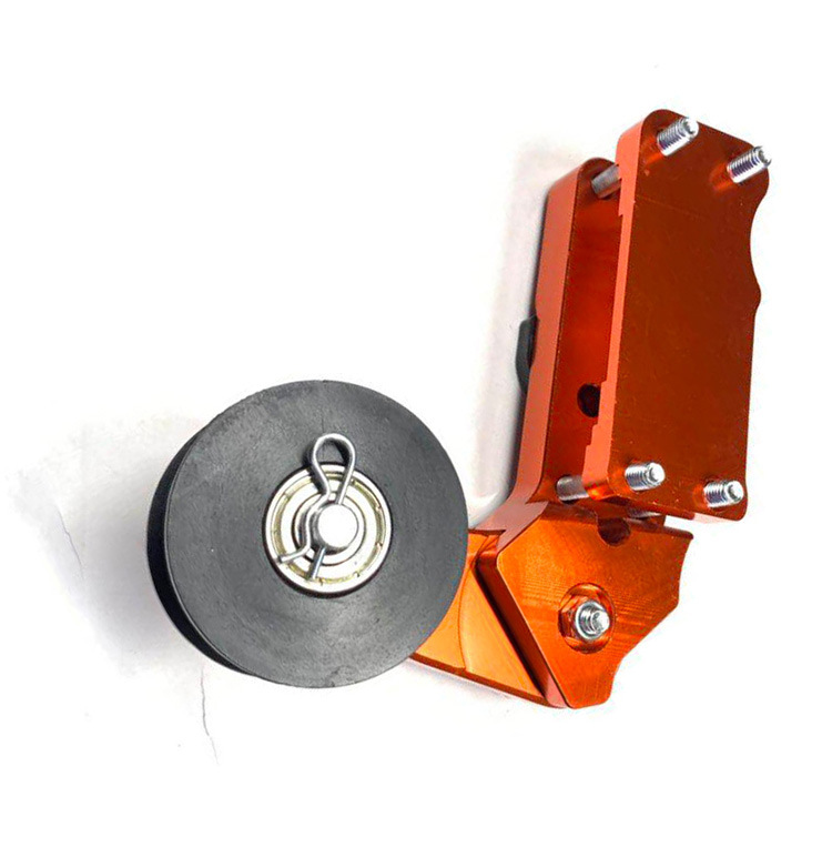 摩托车改装加大链条防滑器链条张紧器 链条导链器自动调节张紧轮