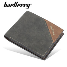 baellerry新款男士钱包短款大容量休闲薄款男士钱包多卡位零钱包