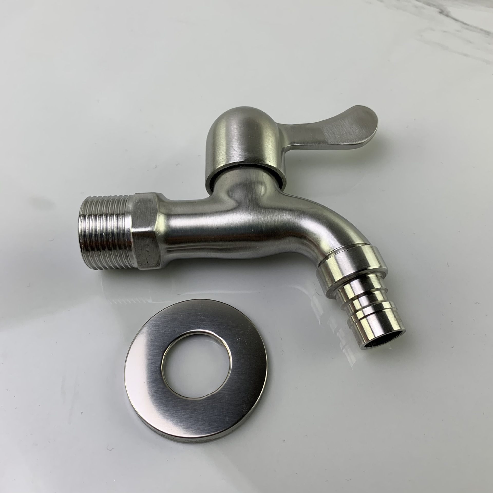 厂家批发6分304不锈钢防冻水龙头洗衣机水嘴铜芯铜杆快开洗衣机