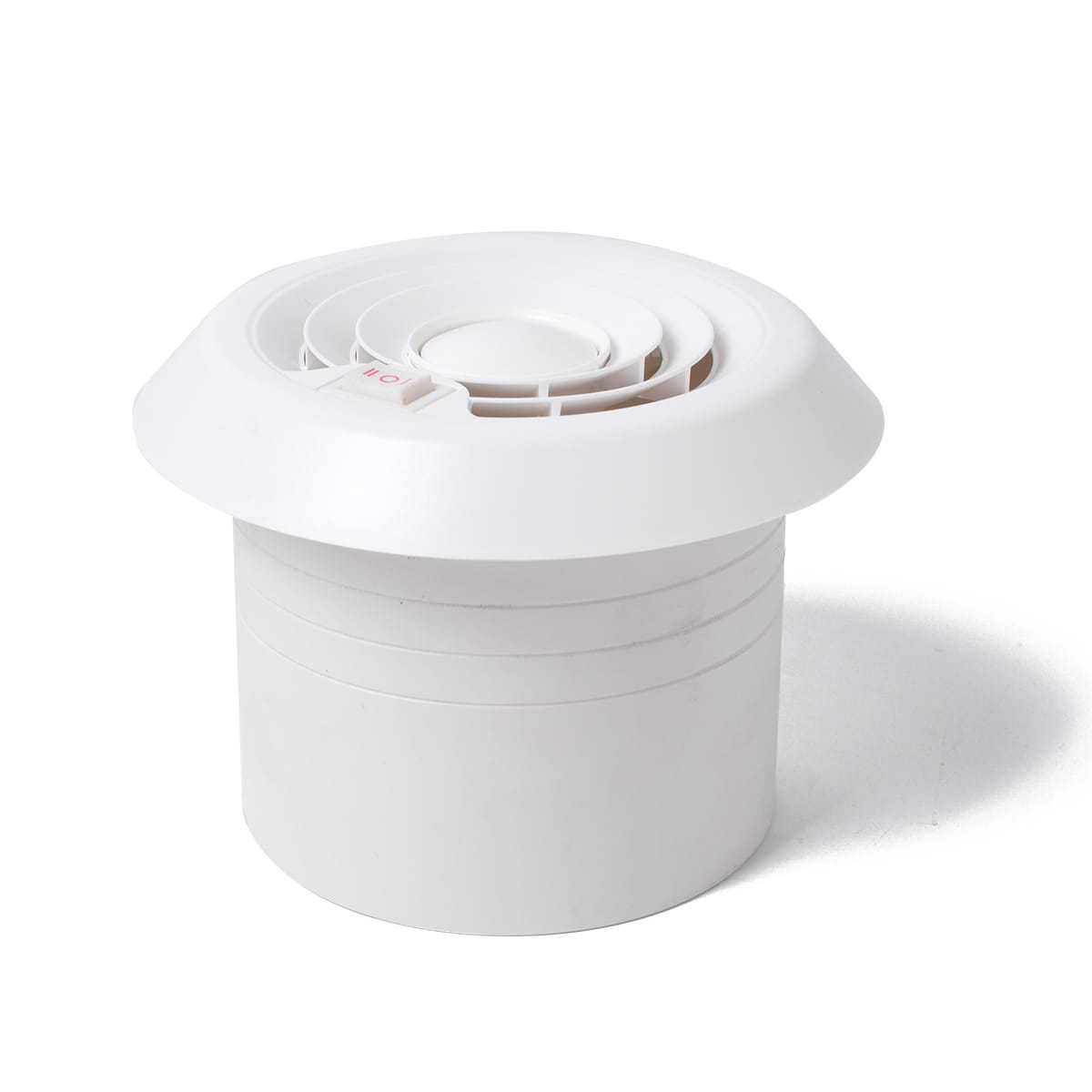 房车改装配件 12v顶装圆形换气口 蘑菇头静音风扇