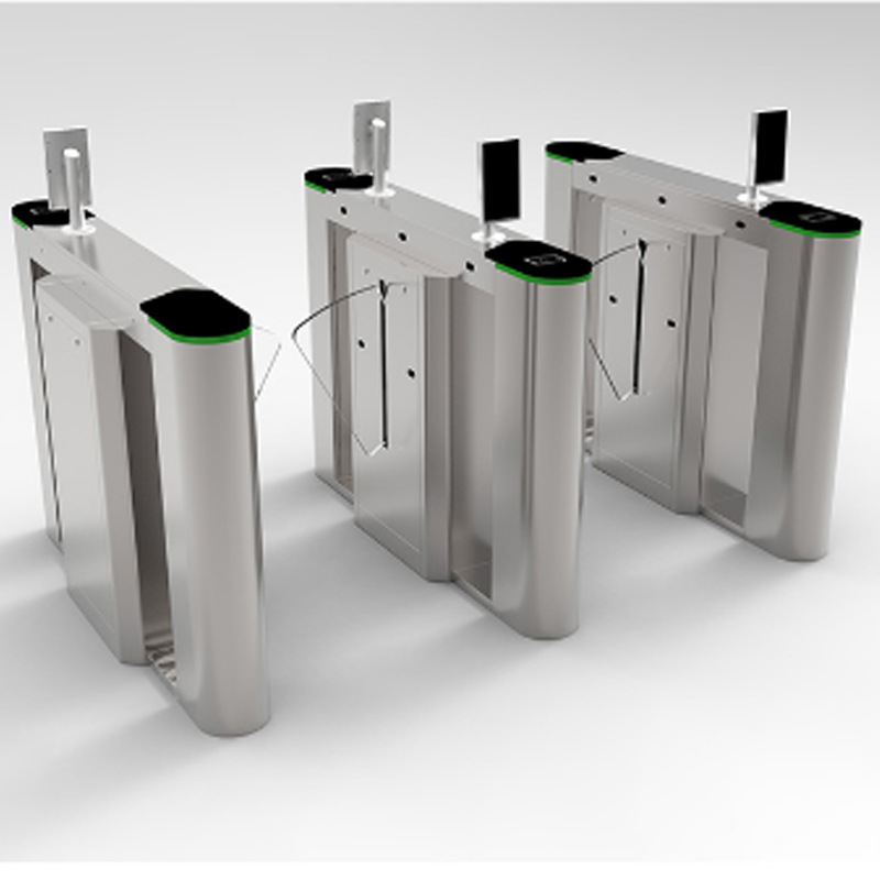 人脸 识别翼闸 人行通道 不锈钢刷卡感应通道闸门工地门禁系统