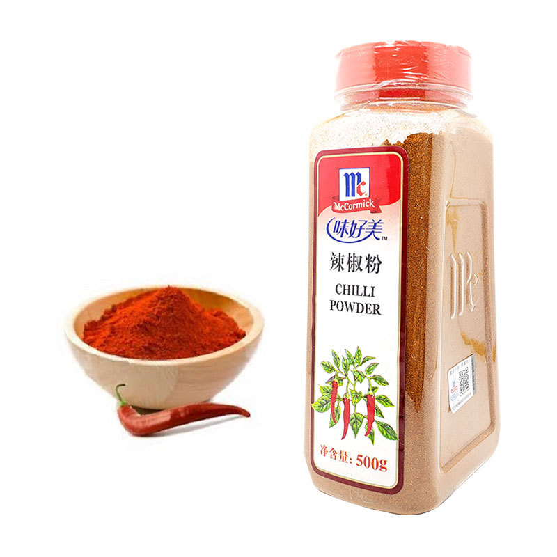防伪 味好美辣椒粉500g 香辣特细带孔辣椒面撒料泡菜烧烤调料