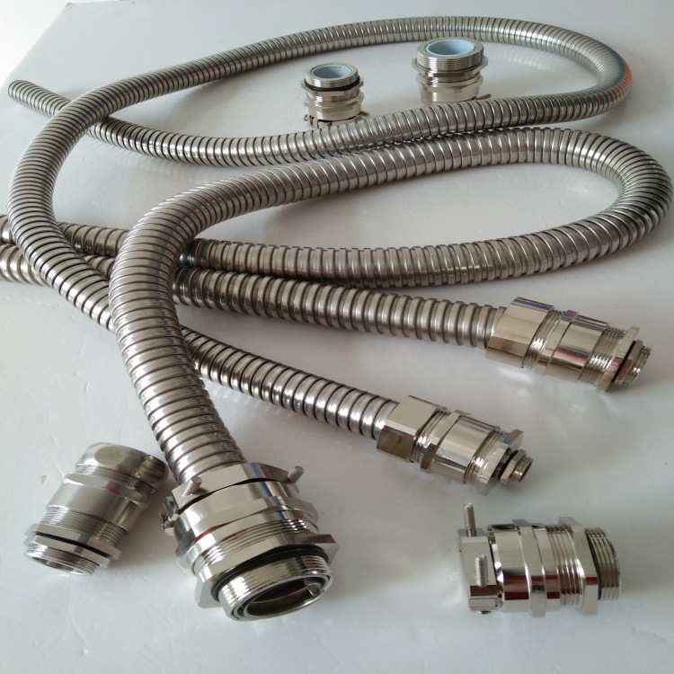 本溪供应福莱通双锁紧电缆接头m3215铜镀镍电缆防松动格兰头