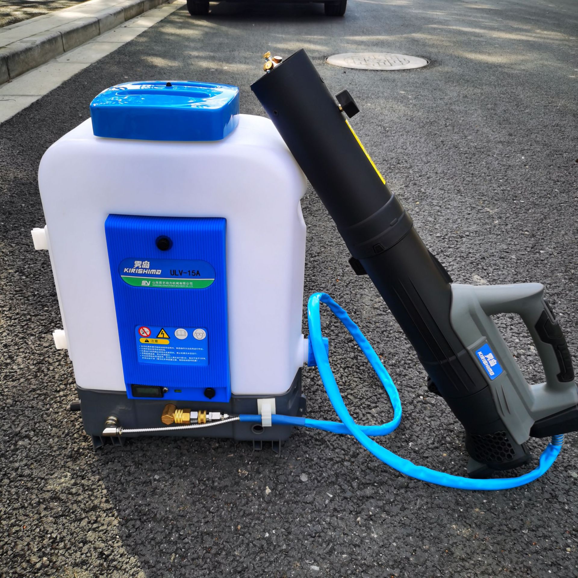 雾岛ulv-15a电动超低容量喷雾器锂电池两用消毒用喷雾器