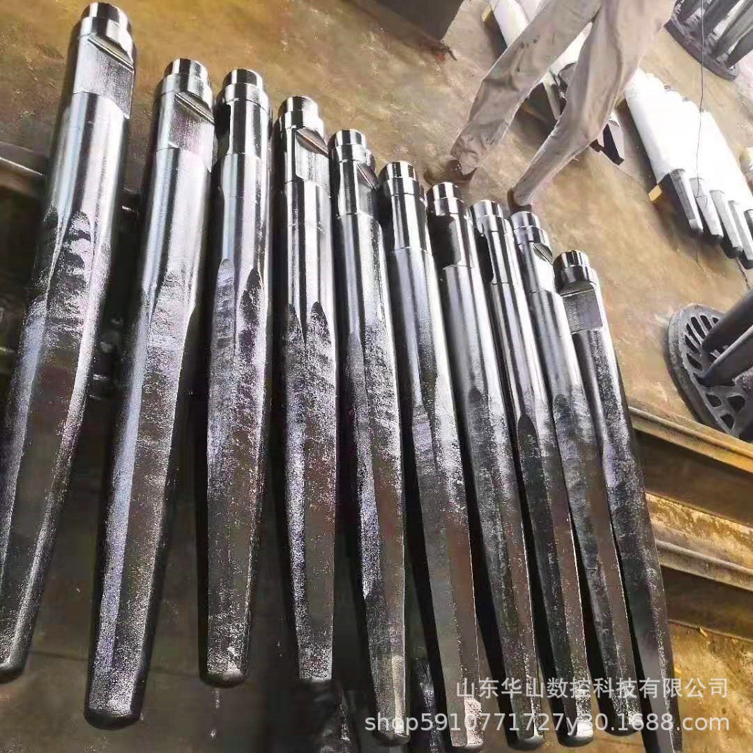 挖掘机辅具破碎锤钎杆 高硬度耐磨锤尖 批发零售钎杆