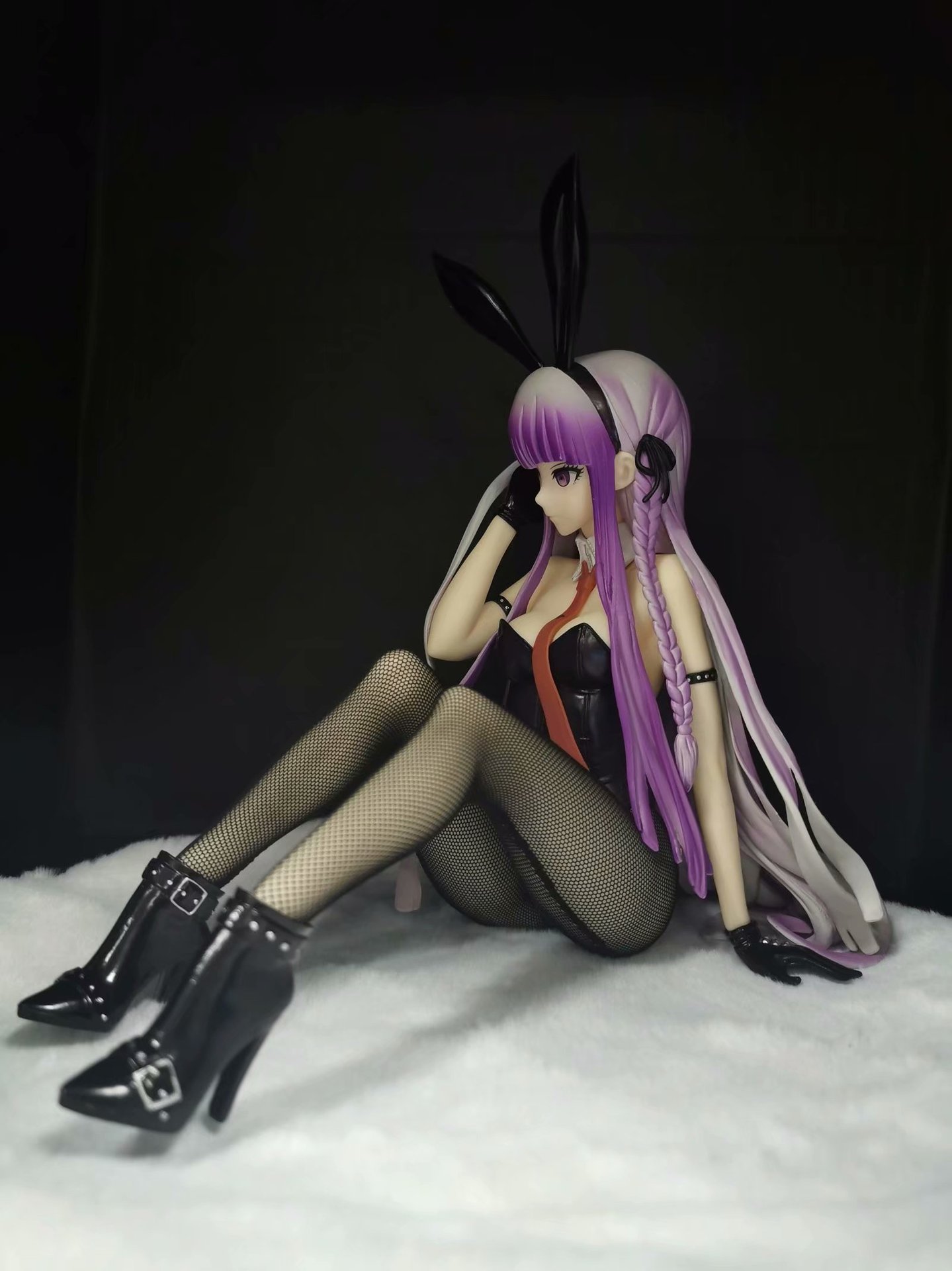 动漫弹丸论破 希望的学园 雾切响子 1/4 兔女郎 盒装 手办 模型