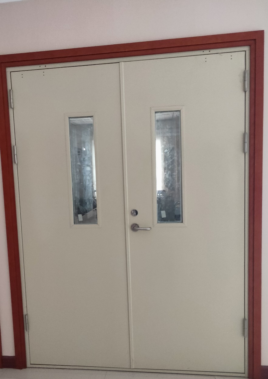 厂房防火门钢制甲级防火门转印木纹防火门写字楼防火门