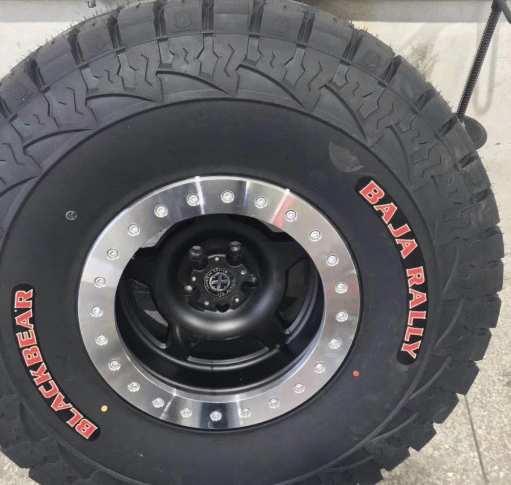 黑熊越野轮胎芳纶制造40*13.5/14.5r17baja rally防扎防弹