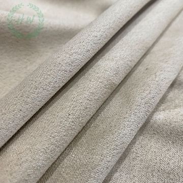 磨砂绒 170gsm几十个颜色现货供应 弹力仿鹿皮绒 复合毛绒布