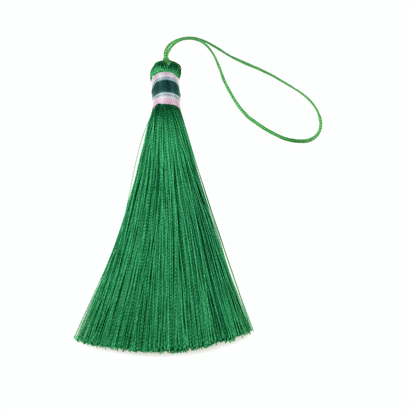 10cm吊绳短胖流苏diy彩头穗子 中国古风汉服旗袍压襟挂饰车挂吊穗