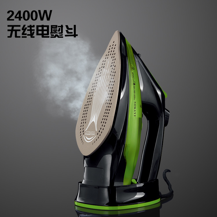 And Dry Steam And Dry Iron Household Handheld Electric Iron Wireless Pressing Machines Ironing Appliance Cross-Border