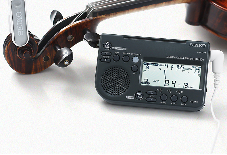 seiko精工管乐调音器小提琴电子校音器专用萨克斯古筝