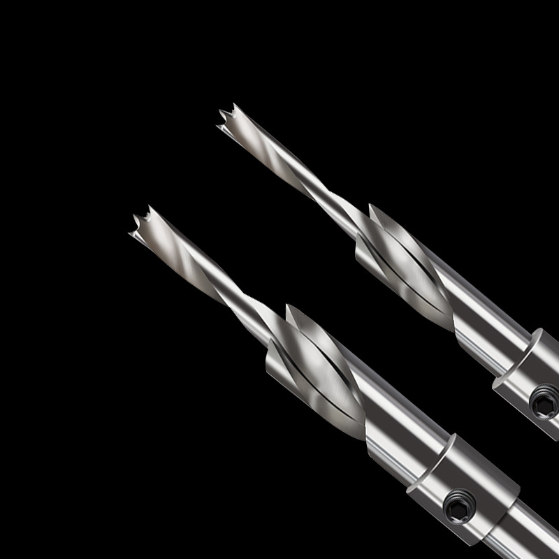 沙拉钻木工沉孔钻头高速钢台阶钻二级阶梯钻头打孔开孔器木板钻