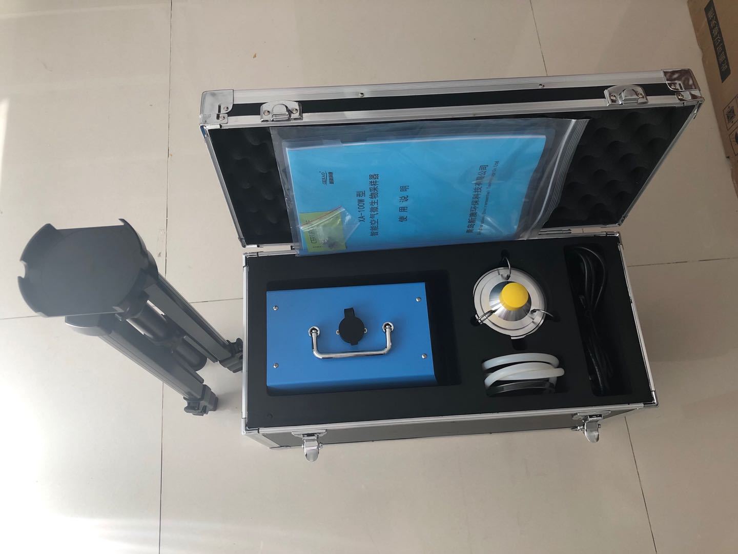 xa-100w型空气微生物采样器便携式大气采样器可采微生物和颗粒物