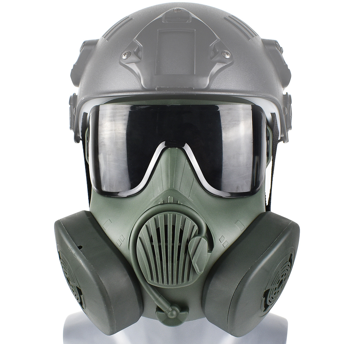 m50仿真防毒面具模型全脸防护面具真人吃鸡水弹面罩跨境