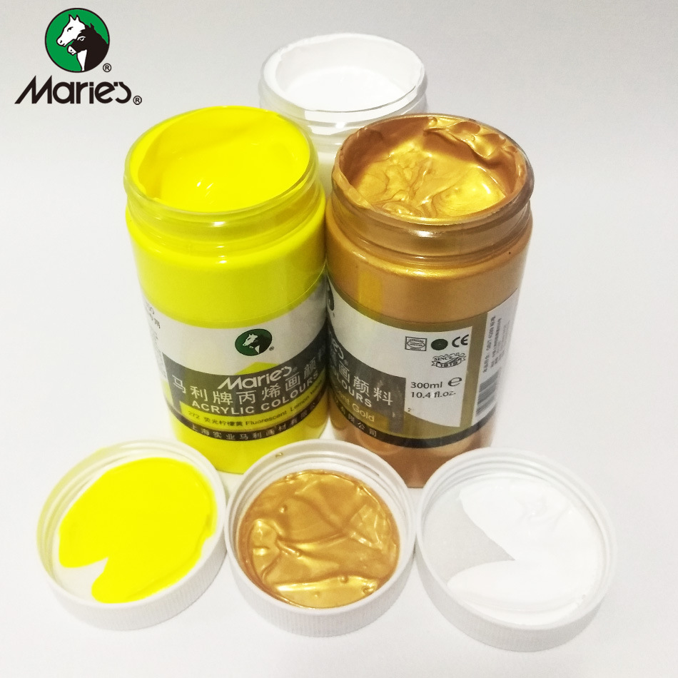 马利艺术家丙烯颜料a1300学生美术用品练习绘画300ml