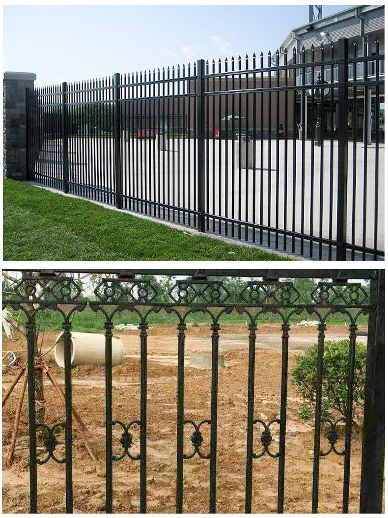 锌钢护栏 别墅小区花园厂区学校新农村栅栏篱笆围墙铁艺围栏栏杆