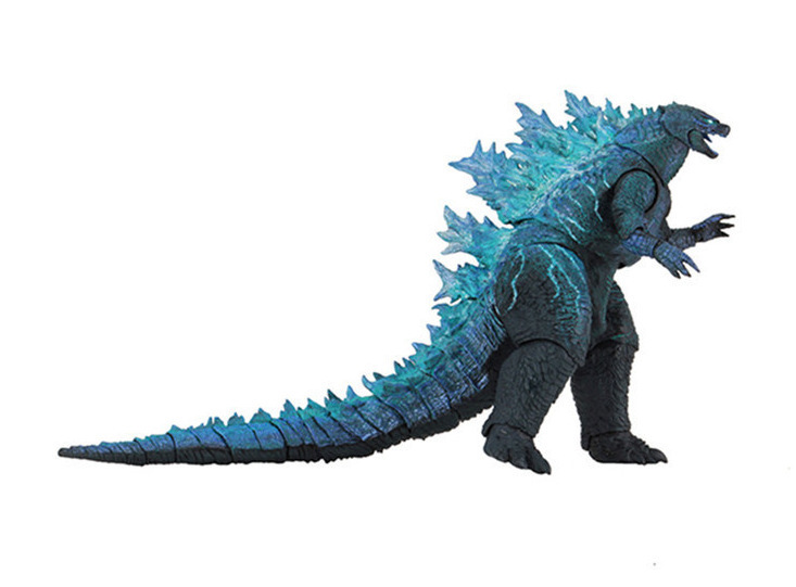 哥斯拉2怪兽之王喷射蓝色godzilla2代neca可动盒装手办