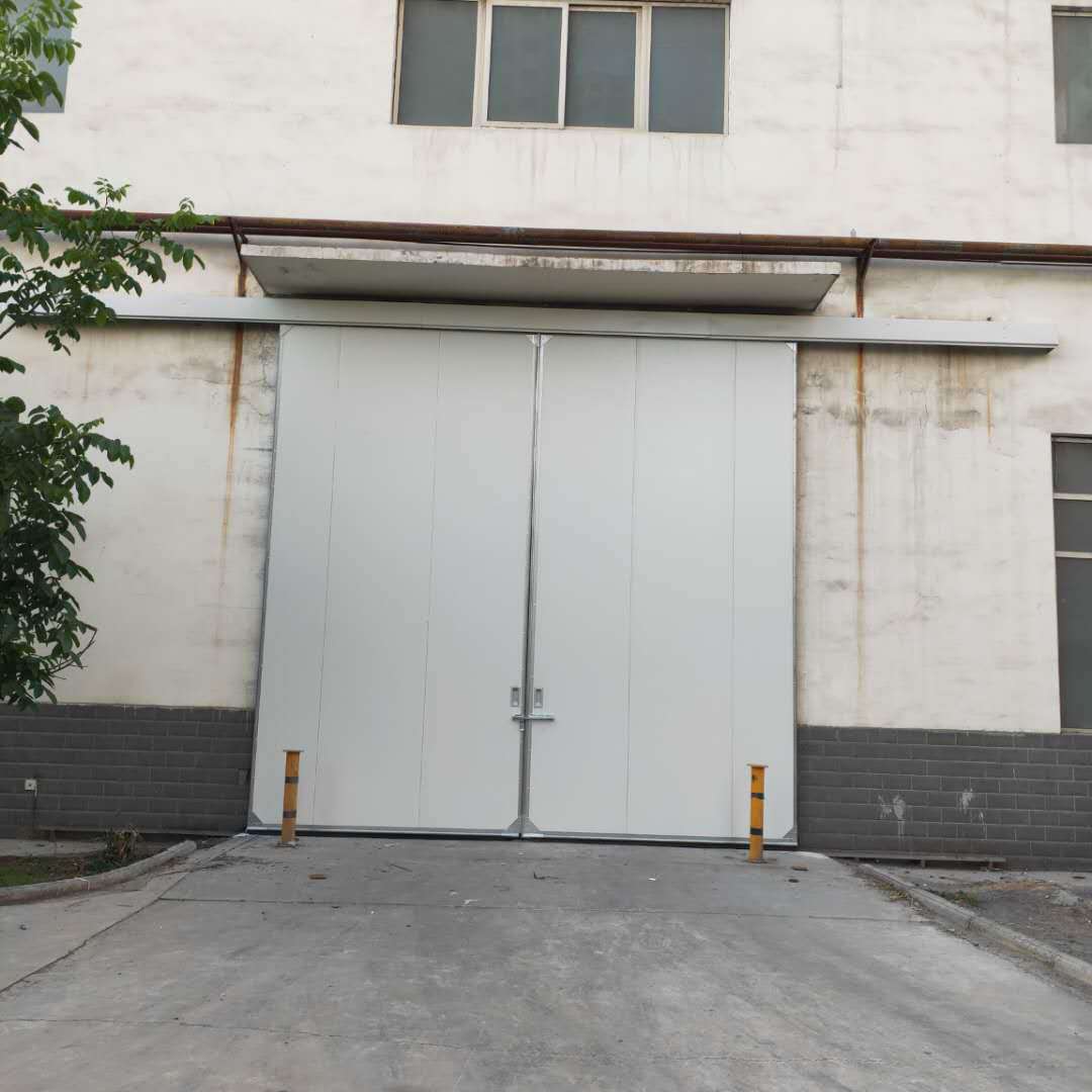 供应工业推拉大门厂房车间推拉大门此门采用上承重小导向推拉轻便