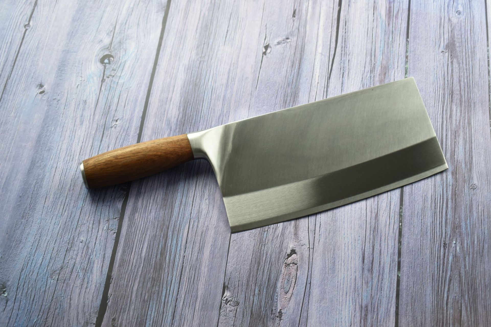 阳江菜刀 厨房刀具 双钢头黄花梨圆柄斩切刀1# 斩切两用-阿里巴巴