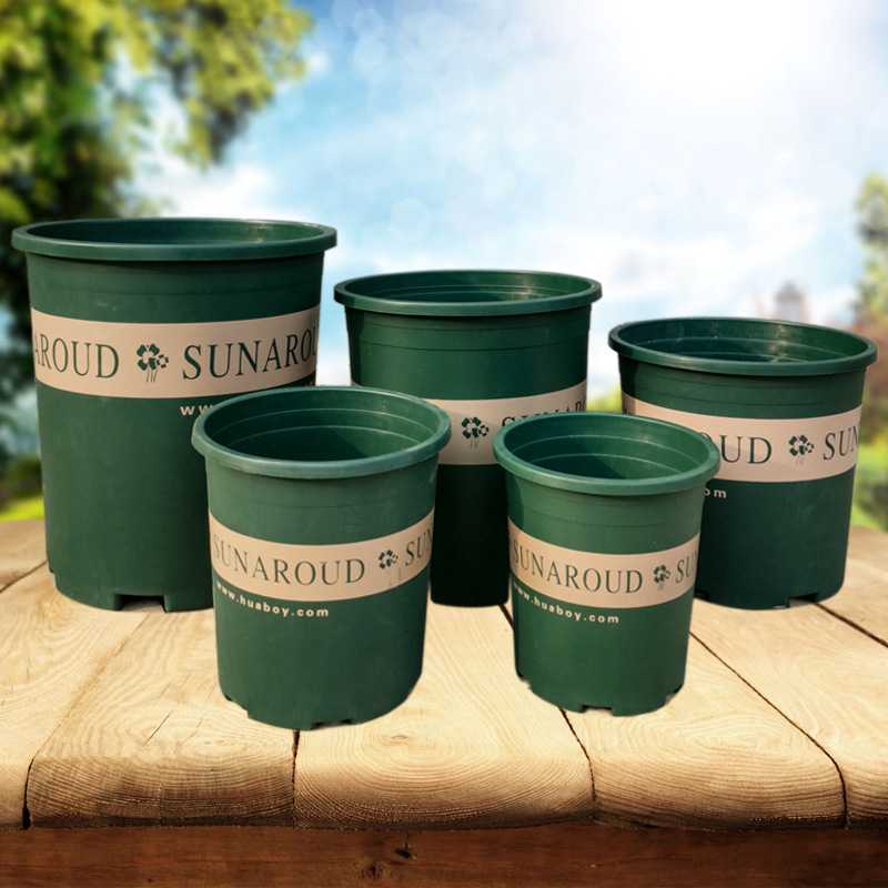 塑料加高加仑花盆绿萝月季花多肉大口径加厚加仑盆绿植控根种植盆