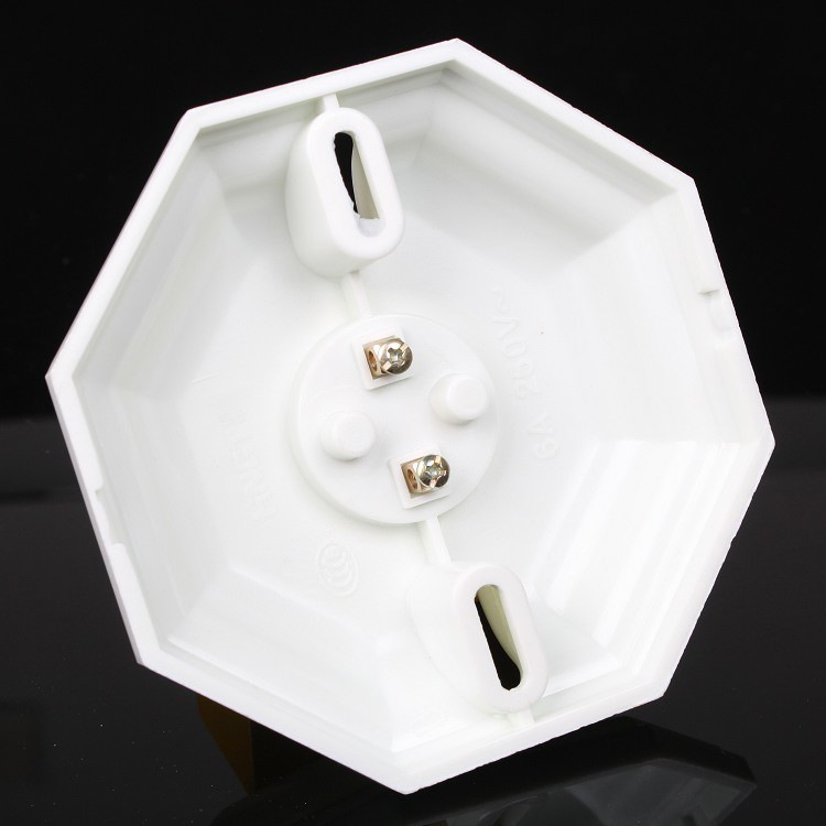 恒泰特大八角吸顶式螺口灯座e27罗口灯座直径110mm 300只/箱